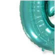 balon foliowy cyfra 6 niebieski tiffany flexmetal 34 dgt