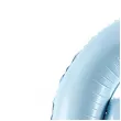 balon foliowy cyfra 6 pastel blekitny partydeco 34 dgt