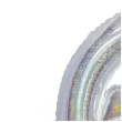 balon foliowy cyfra 6 stojaca srebrny holograficzny godan 28 dgt