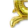 balon foliowy cyfra 6 stojaca zloty dekoracjepolska 15 dgt