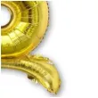 balon foliowy cyfra 6 stojaca zloty dekoracjepolska 15 dgt