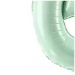 balon foliowy cyfra 6 zielony partydeco 34 dgt