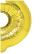 balon foliowy cyfra 6 zloty partypal 16 dgt