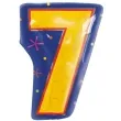 balon foliowy cyfra 7 amscan 18 shp