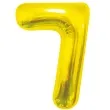 balon foliowy cyfra 7 beauty and charm zloty godan 33 dgt