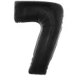 balon foliowy cyfra 7 czarny funny fashion 40 dgt