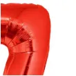 balon foliowy cyfra 7 czerwony funny fashion 40 dgt