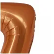 balon foliowy cyfra 7 miedziany godan 30 dgt