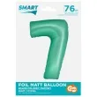 balon foliowy cyfra 7 mietowy matowy godan 30 dgt