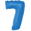 balon foliowy cyfra 7 niebieski godan 14 dgt