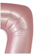 balon foliowy cyfra 7 rozowy matowy godan 30 dgt