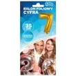 balon foliowy cyfra 7 satynowa zloty godan 14 dgt