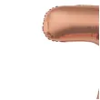 balon foliowy cyfra 7 stojaca rozowe zloto godan 29 dgt