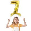 balon foliowy cyfra 7 stojaca zloty dekoracjepolska 15 dgt