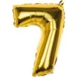balon foliowy cyfra 7 zloty boland 14 dgt