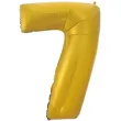 balon foliowy cyfra 7 zloty mat godan 45 dgt