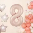 balon foliowy cyfra 8 karmelowy partypal 39 dgt