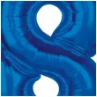 balon foliowy cyfra 8 niebieski godan 36 dgt