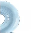 balon foliowy cyfra 8 pastel blekitny partydeco 34 dgt
