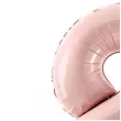 balon foliowy cyfra 8 pastel rozowy jasny partydeco 34 dgt