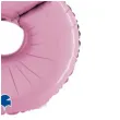 balon foliowy cyfra 8 rozowy pastel grabo 26 dgt