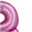 balon foliowy cyfra 8 rozowy satynowy godan 30 dgt