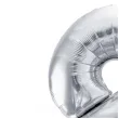 balon foliowy cyfra 8 srebrny partydeco 34 dgt