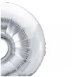 balon foliowy cyfra 8 srebrny partydeco 34 dgt