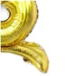 balon foliowy cyfra 8 stojaca zloty dekoracjepolska 30 dgt