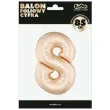 balon foliowy cyfra 8 szampanski godan 34 dgt