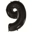 balon foliowy cyfra 9 beauty and charm czarny godan 36 dgt