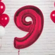 balon foliowy cyfra 9 czerwony godan 36 dgt