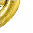 balon foliowy cyfra 9 jasnozloty partydeco 34 dgt