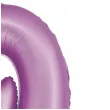 balon foliowy cyfra 9 lawendowy matowy godan 30 dgt