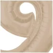 balon foliowy cyfra 9 matowy latte godan 36 dgt