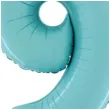 balon foliowy cyfra 9 niebieski pastel grabo 26 dgt