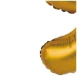 balon foliowy cyfra 9 satynowa zloty godan 14 dgt
