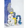 balon foliowy cyfra 9 stojaca galaxy splash folat 28 dgt