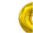 balon foliowy cyfra 9 stojaca zloty godan 29 dgt