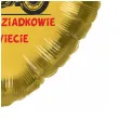 balon foliowy dekoracja na dzien babci i dziadka najlepsi dziadkowie na wiecie serce 18