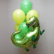 balon foliowy dinozaur tyranozaur zielony flexmetal 24 shp
