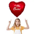 balon foliowy dla babci czerwony 18 hrt