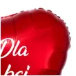 balon foliowy dla babci czerwony 18 hrt