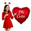 balon foliowy dla ciebie czerwony 18 hrt