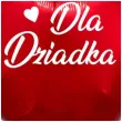 balon foliowy dla dziadka czerwony 18 hrt