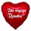 balon foliowy dla mojego dziadka czerwony 18 hrt