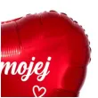 balon foliowy dla mojej mamy czerwony 18 hrt