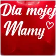 balon foliowy dla mojej mamy czerwony 18 hrt