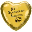 balon foliowy dla najwspanialszej nauczycielki zloty 18 hrt