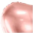 balon foliowy duze serce rozowo zloty partydeco 28 hrt